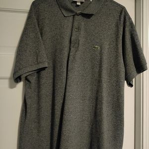 Lacoste Polo, 3XL / 8, Gray